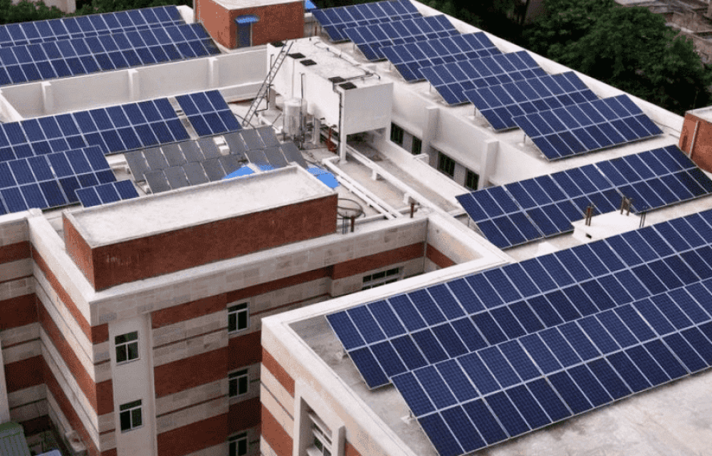 Housing-society-solar-system